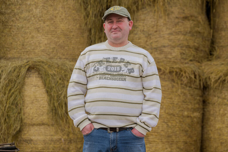 Mariusz to 40-letni rolnik, który próbował swoich sił w wojsku.