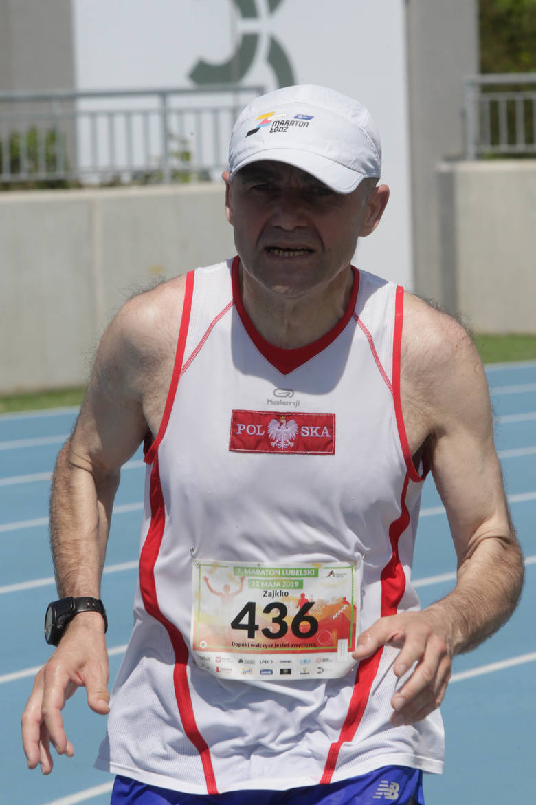 Jacek na finiszu [foto Kurier Lubelski]