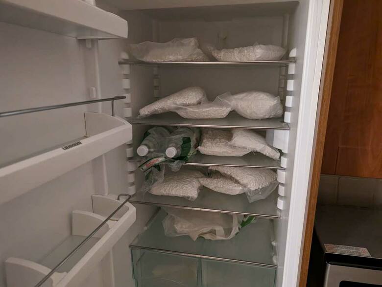 Magazyn narkotyków w Wawrze zlikwidowany. Policja zabezpieczyła ponad 100 kg środków odurzających