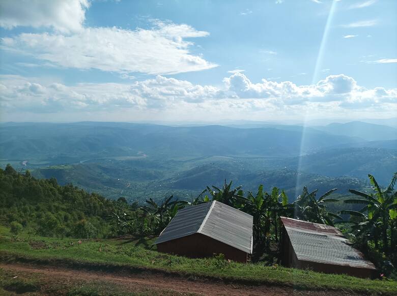 Piękny widok w Rwandzie