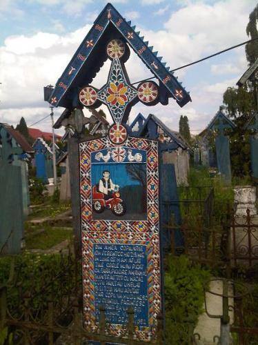 Fot. Paweł Kossek / Wesoły cmentarz w Sapanta, Rumunia