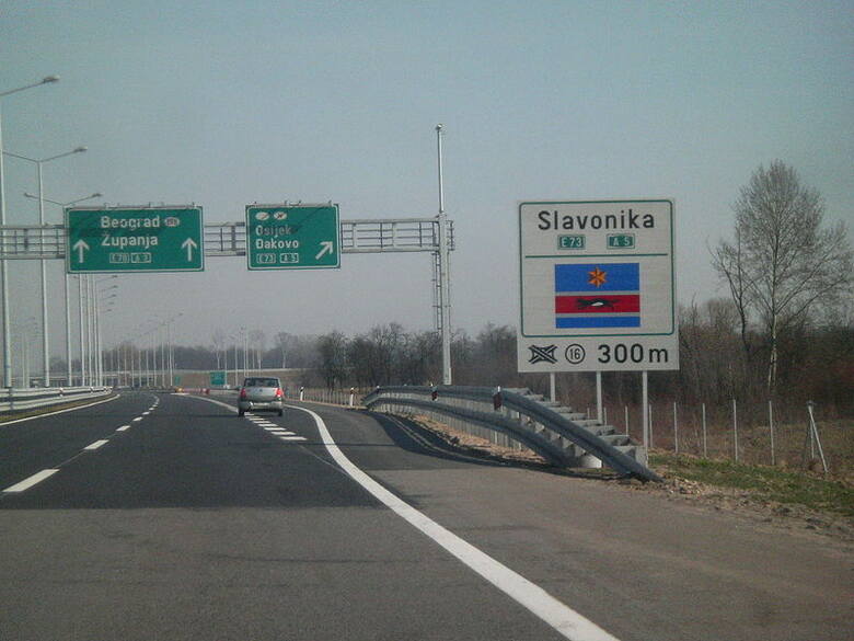 Autostrada A5 w Chorwacji / Fot. Divna Jaksic, domena publiczna.