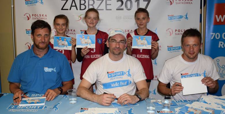 Zawodniczki z Kluczewska w finale turnieju w mini siatkówce Kinder+Sport 2017
