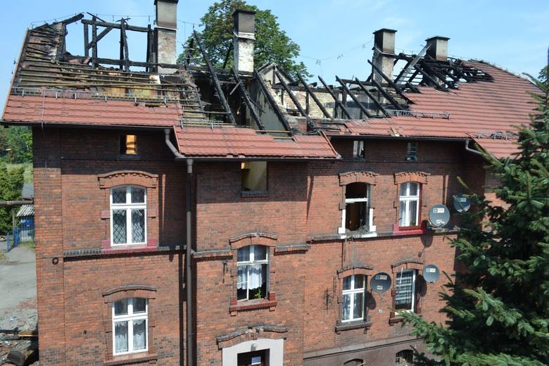 Pożar familoka w Czerwionce-Leszczynach