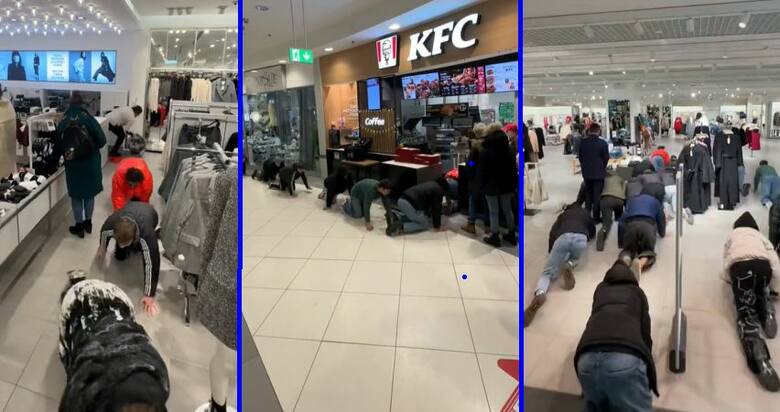 W sieci pojawiły się nagrania młodzieży pełzającej po sklepach
