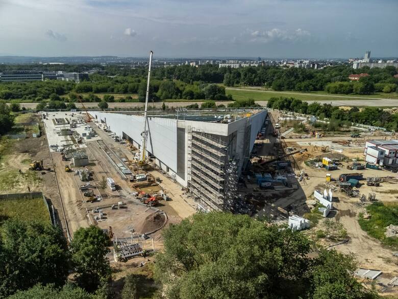 Budowa Cogiteonu w Krakowie, stan na lipiec 2023