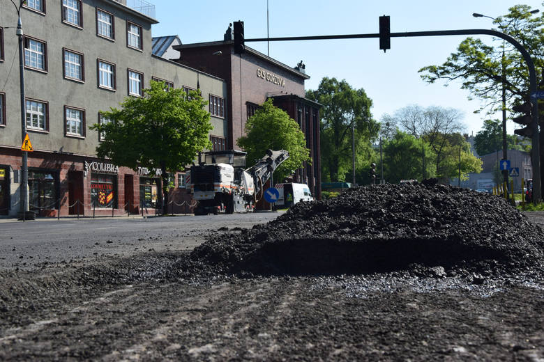 W poniedziałek 9 maja ruszyła naprawa ulicy Jagiełły w Gorzowie Wlkp. Utrudnienia w ruchu potrwają do soboty.
