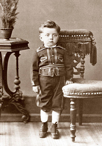 Calouste Gulbenkian w wieku trzech lat