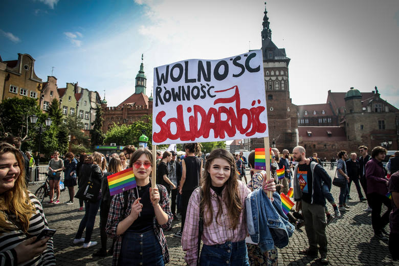 Marsz Równości w Gdańsku.