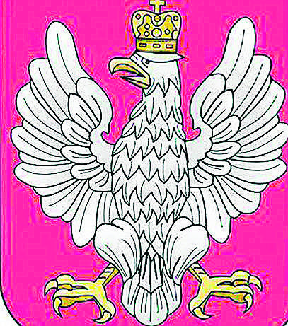 1919. Oficjalny herb II Rzeczpospolitej z orłem wzorowanym na tym klasycystycznym...