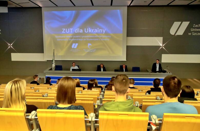 ZUT organizuje pomoc dla swoich studentów z Ukrainy oraz dla ich rodzin