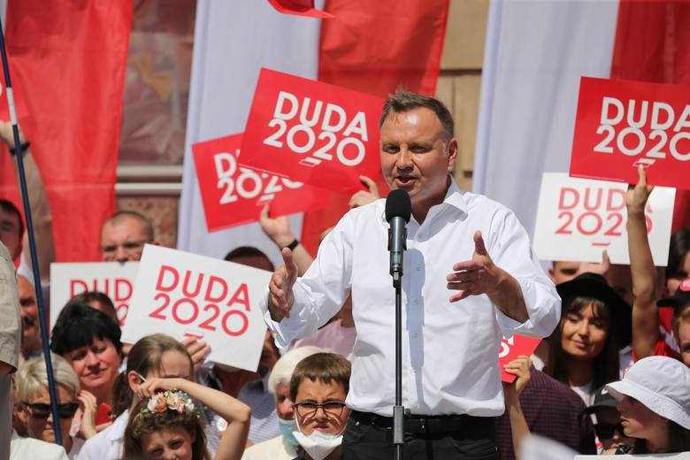 Andrzej Duda na Rynku chwali rozwój Wrocławia: chapeau bas! 