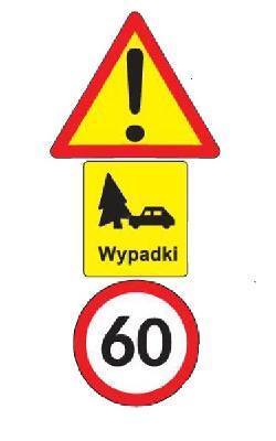 Znak, a właściwie tabliczka montowana pod właściwym znakiem A-30 (inne niebezpieczeństwo), to nowość na polskich drogach.