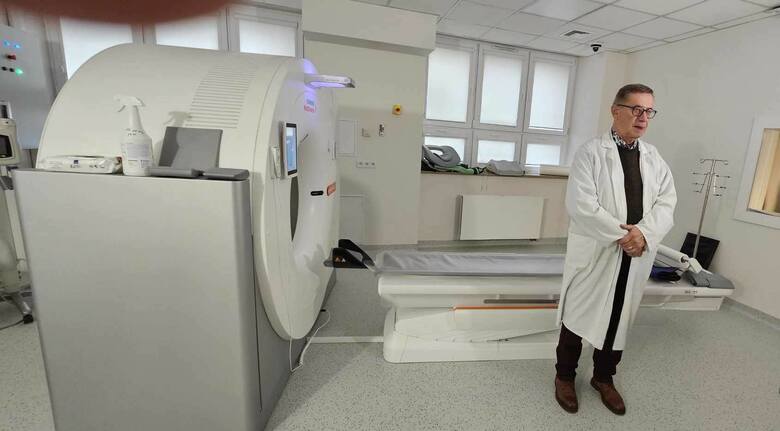 Radiolog Stanisław Włudyga podkreśla wysoki poziom diagnostyki obrazowej w pińczowskim szpitalu powiatowym
