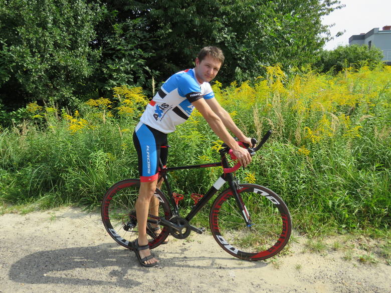 Dominik Piec z Piekar Śląskich przejechał 1008 km w 46 godzin