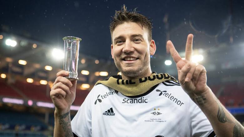 Nicklas Bendtner w Rosenborgu Trondheim wreszcie poczuł piłkę