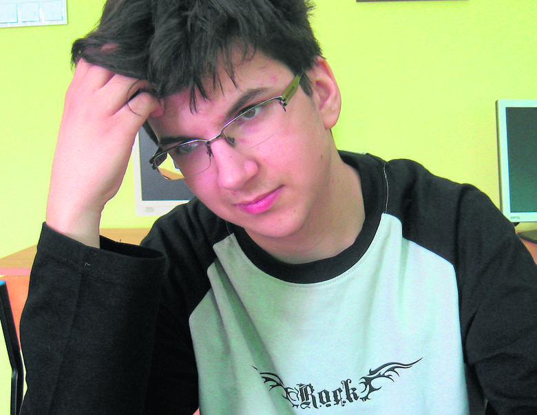 Kacper Grzelak jest tegorocznym maturzystą, uczy się w nowosolskim Liceum Ogólnokształcącym.