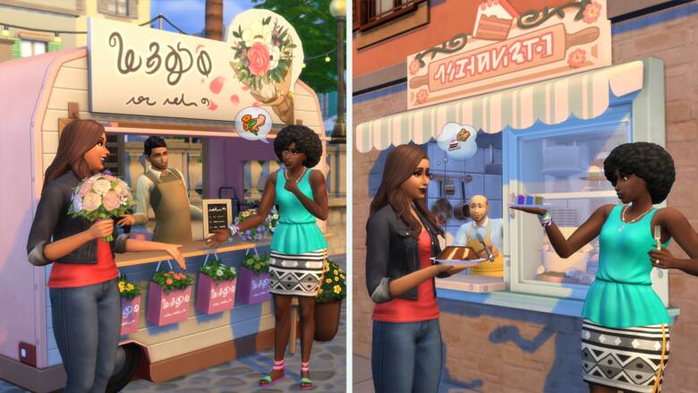 Nowy obszar sprzyja romantycznym chwilom w The Sims 4: Ślubne historie.