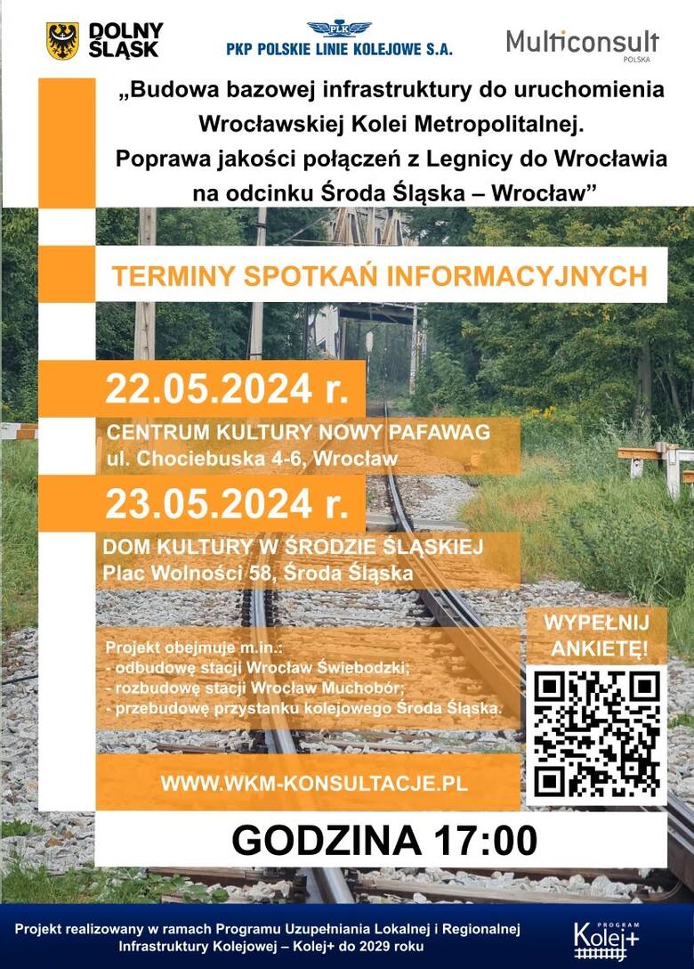 Do 26 maja mieszkańcy mogą brać udział w konsultacjach społecznych, ale zaplanowano także spotkanie we Wrocławiu.