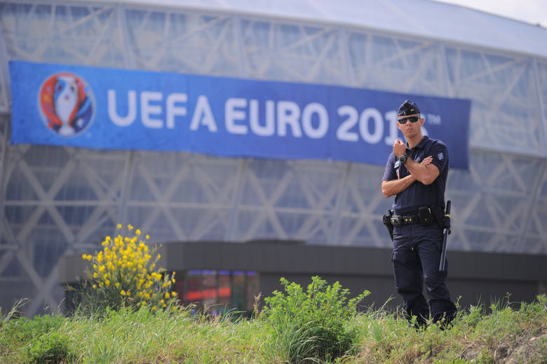 Nicea w czasie Euro 2016. Kibice przed meczem Polska-Irlandia