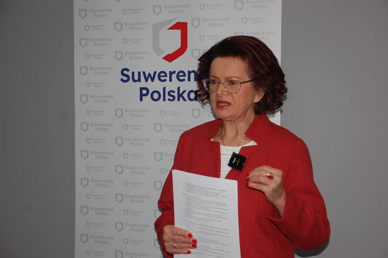 Poseł Maria Kurowska z Suwerennej Polski ostrzega, że program "stu obwodnic" jest zagrożony