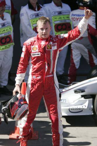 Fot. AME: Fin Kimi Raikkonen wygrał Grand Prix Francji