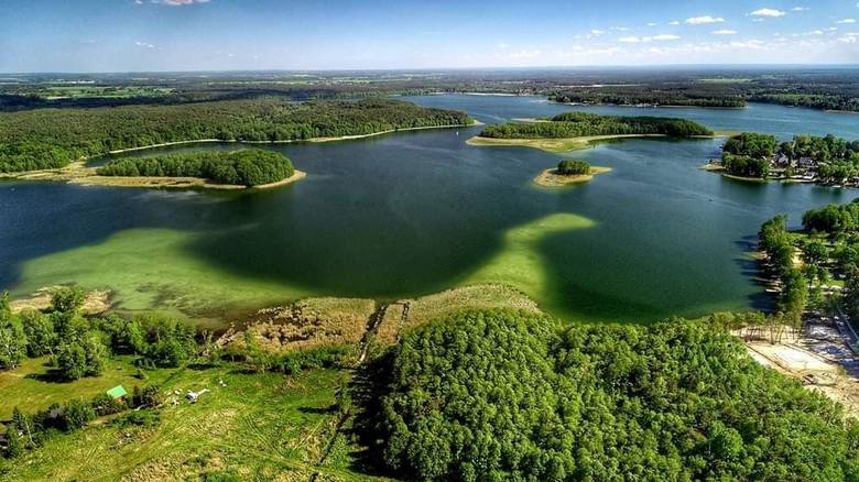 Jezioro Niesłysz i Niesulice z lotu ptaka – w obiektywie Grzegorza Walkowskiego