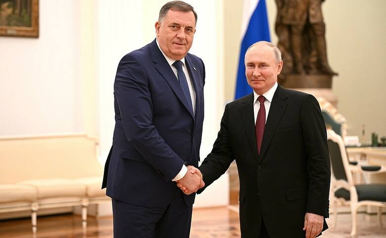 Prezydent Republiki Serbskiej wspiera Putina i Gazprom. Uważa ich za wiarygodnych partnerów.