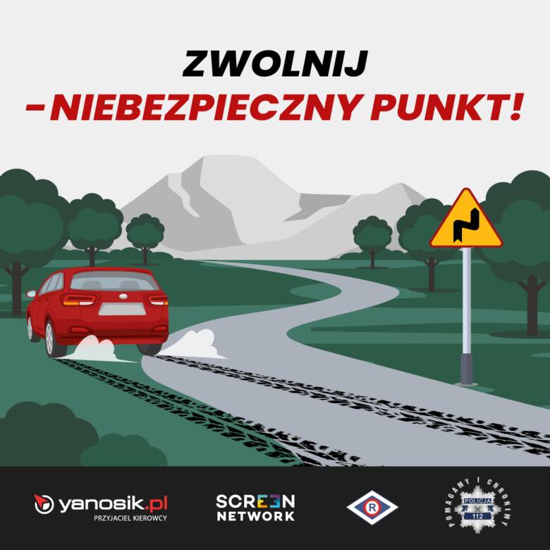 Yanosik, dzięki tej formie współpracy z policją, zyskał możliwość ostrzegania kierowców o wyjątkowo niebezpiecznych miejscach