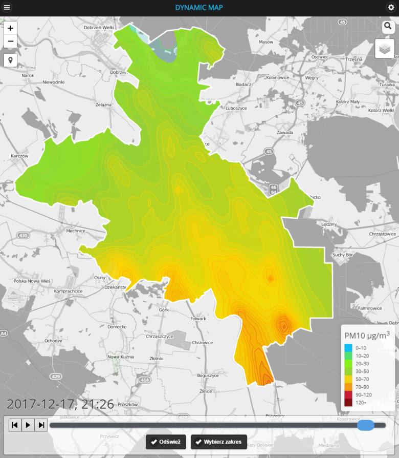 Cenna wiedza dla opolan. Atmoterm stworzył Dynamiczną mapę jakości powietrza dla Opola