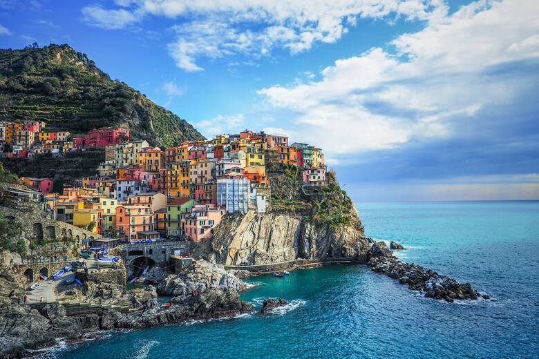 Charakterystyczna architektura Cinque Terre