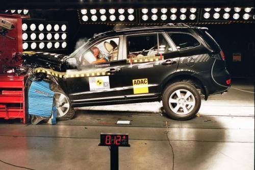 Fot. Euro NCAP: Hyundai Santa Fe