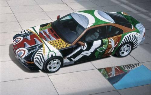 Fot. BMW: BMW przygotowane przez Davida Hockneya.