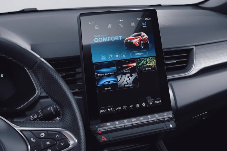 Nowy ASX stawia spory krok naprzód w dziedzinie łączności, oferując kierowcy większą kontrolę nad samochodem i włączenie funkcji niezbędnych kierowcy