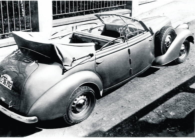 Skodę OHV produkowano także jako kabriolet Fot: Skoda