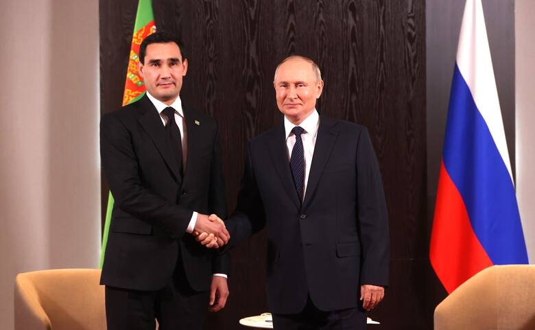 Putin i prezydent Turkmenistanu, Serdar Berdymuhammedow