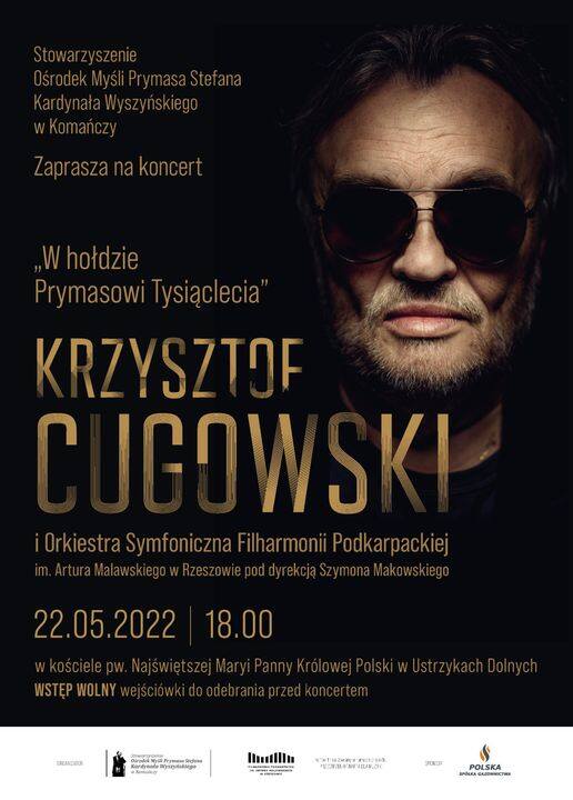 Krzysztof Cugowski w hołdzie „Prymasowi Tysiąclecia”. Koncert w Ustrzykach Dolnych