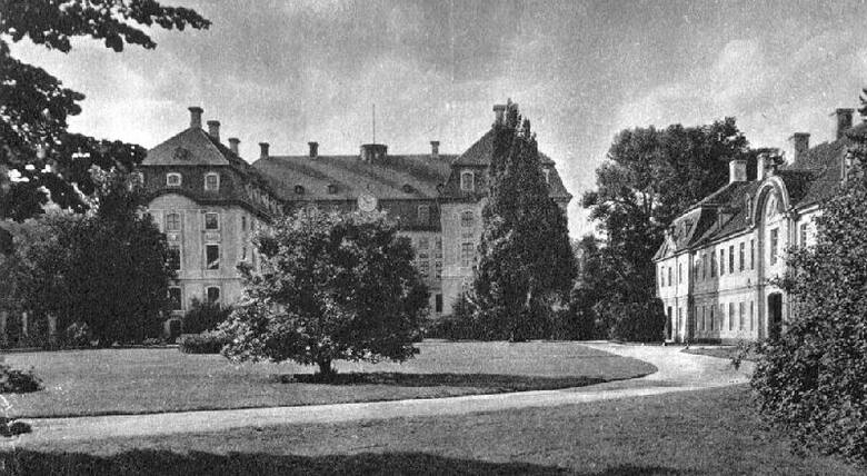 Tak dawniej wyglądał Pałac Brühla w Brodach.