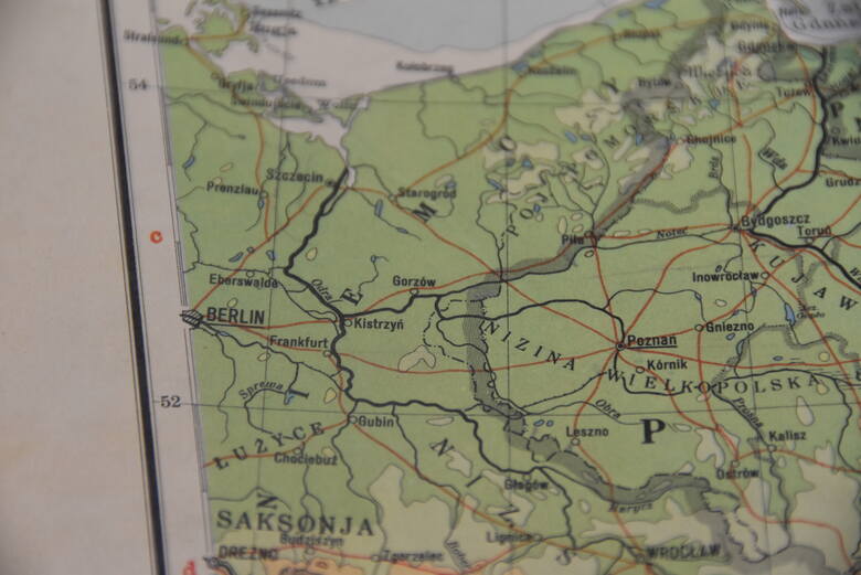 Na polskiej mapie z lat 30., gdy miasto było jeszcze niemieckie, widać nazwę Gorzów.
