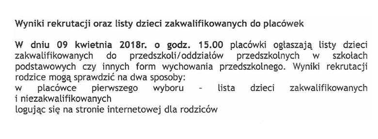 Rekrutacja do przedszkoli w Gdańsku 2018. Listy przyjętych do przedszkoli. Jak sprawdzić czy dziecko się dostało? [poradnik]