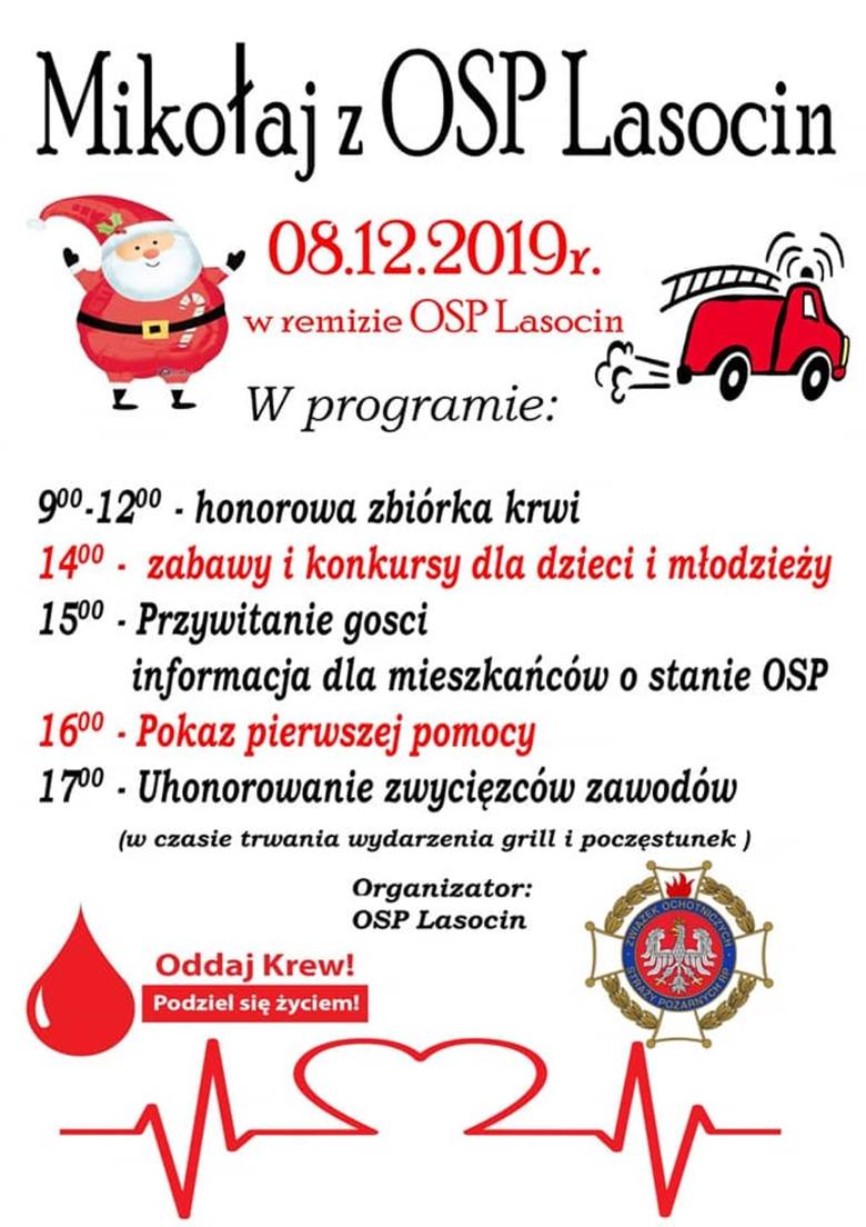 W gminie Łopuszno oddadzą krew na Mikołaja. Imprezę organizują strażacy