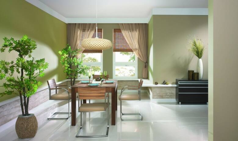 Odpowiednio dobrany kolor we wnętrzu może powiększyć lub pomniejszyć pomieszczenie.