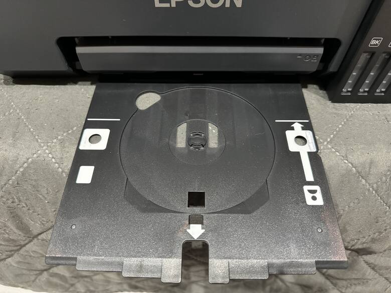 Tacka do druku na płytach w Epson EcoTank L8050