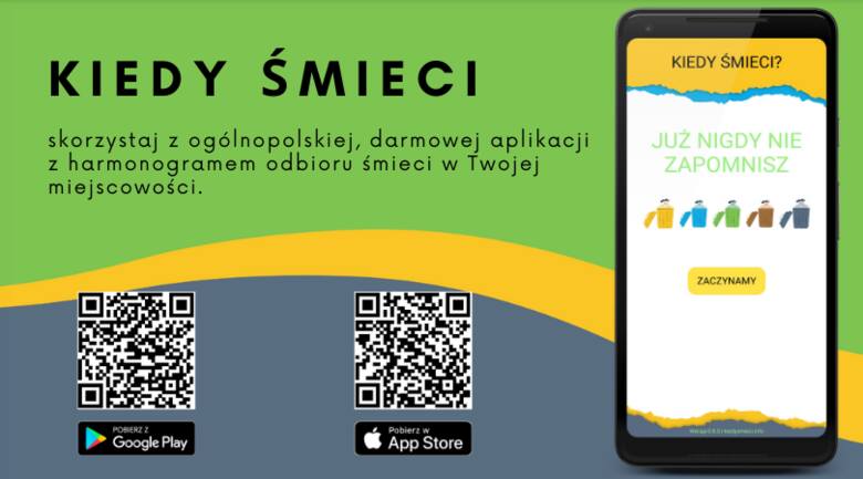 Aplikacja "Kiedy śmieci" to nowe narzędzie uruchomione przez Związek Celowy Gmin MG-6 w Gorzowie.