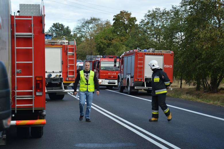 Wypadek w Łowiczu. Szesnaście osób rannych (Zdjęcia)