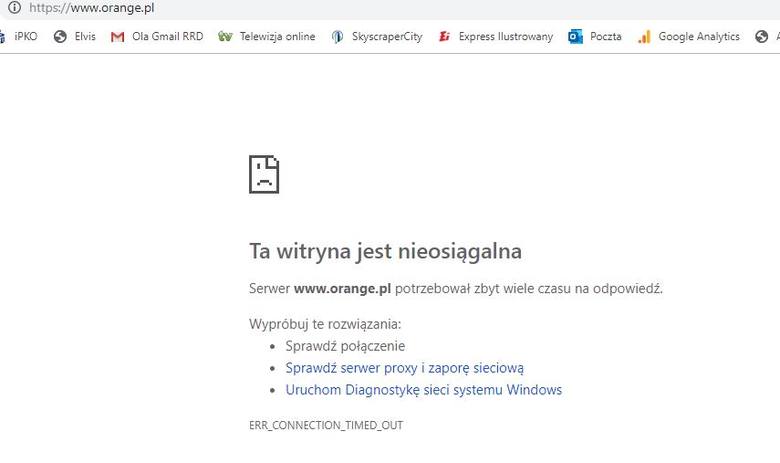 Orange awaria! Co się stało? Brak internetu w wielu polskich miastach 20.06.2019 Orange twitter, awaria internetu