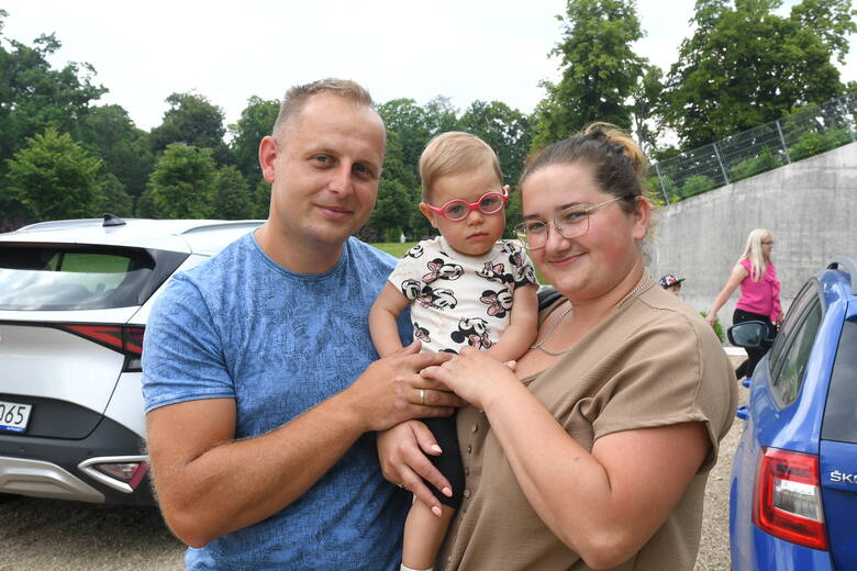 Na zjazd wcześniaków do Podzamcza Chęcińskiego przyjechała z rodzicami niespełna dwuletnia Maja z Sandomierza, która urodziła się w siódmym miesiącu