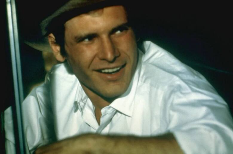 Harrison Ford w filmie "Amerykańskie graffiti", 1973 rok