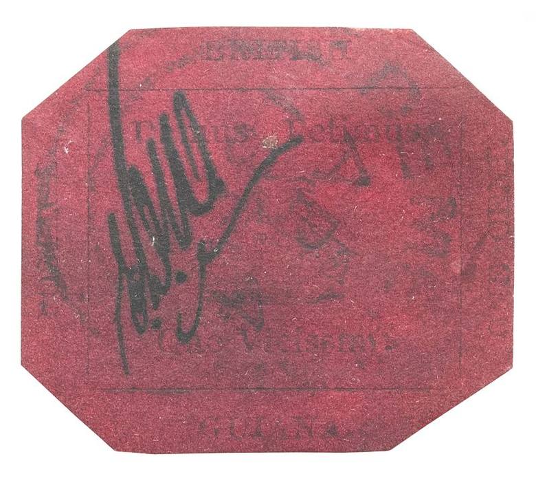 Jednocentowa Gujana, najdroższy znaczek pocztowy na świecie