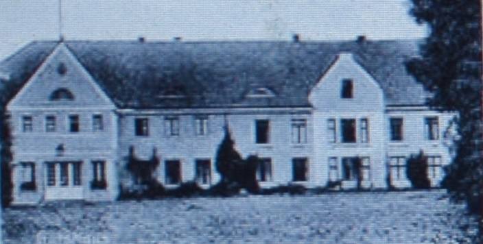 Wygląd pałacu w Trzebielinie z początku XX wieku
